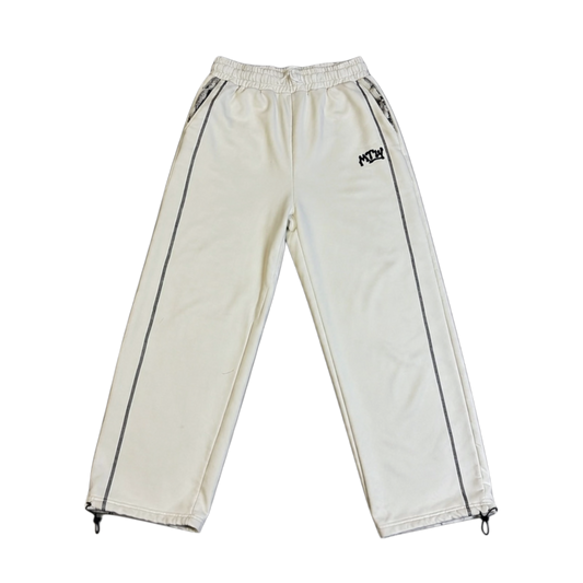 CREAM TRACKPANTS