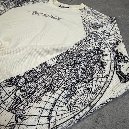 CREAM WAFFLE TEE