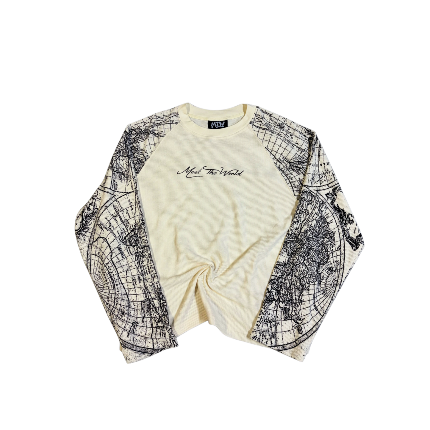 CREAM WAFFLE TEE