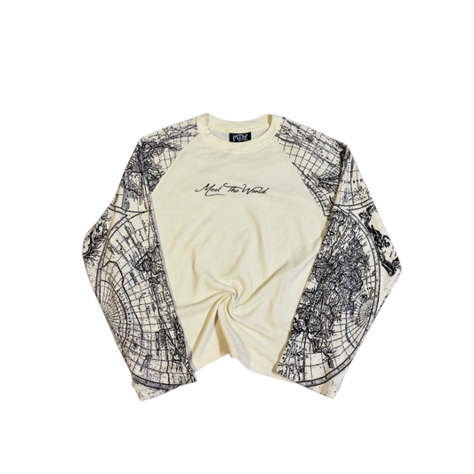 CREAM WAFFLE TEE