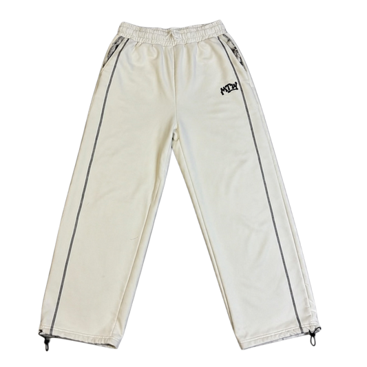 CREAM TRACKPANTS