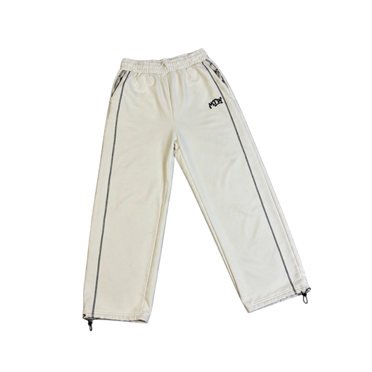 CREAM TRACKPANTS
