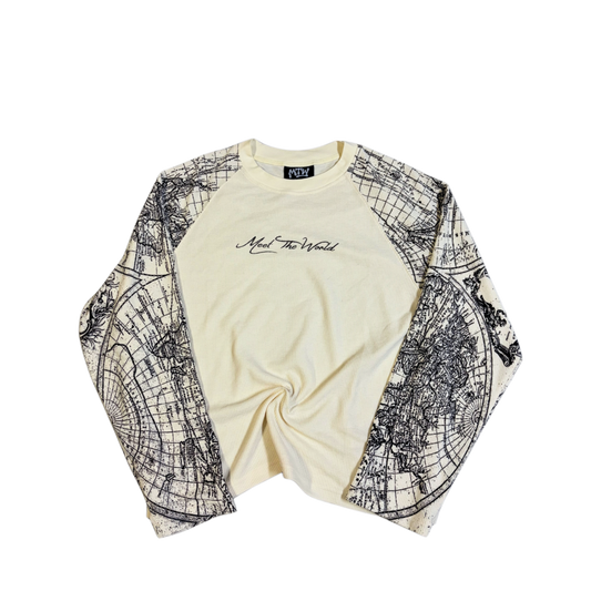 CREAM WAFFLE TEE