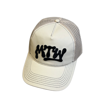 CREAM TRUCKER HAT