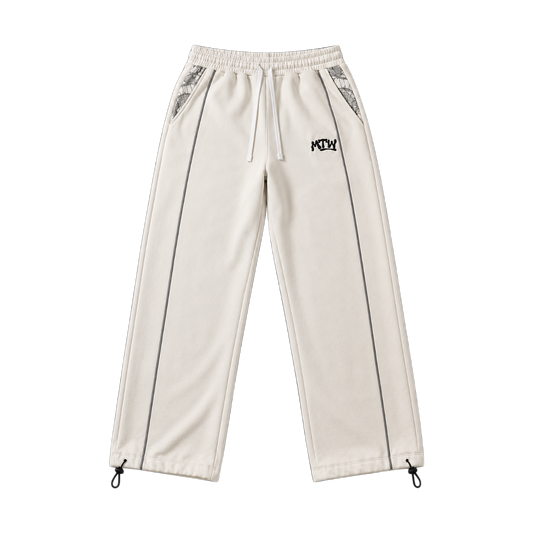 CREAM TRACKPANTS