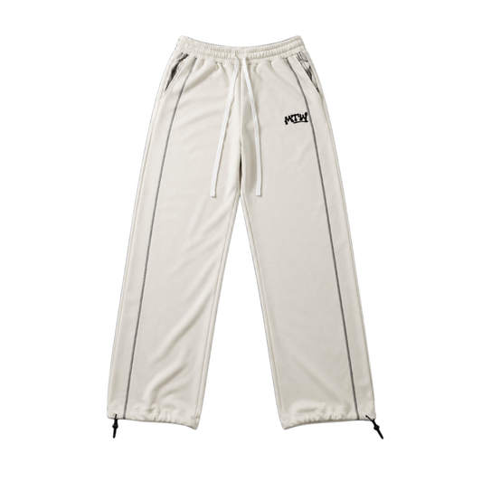 CREAM TRACKPANTS